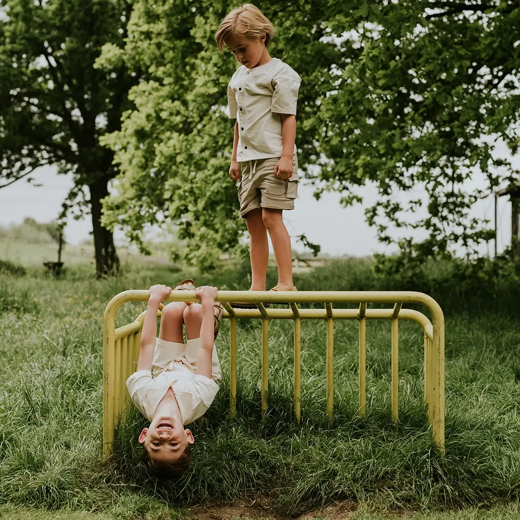 Korte broek cargo (sand)