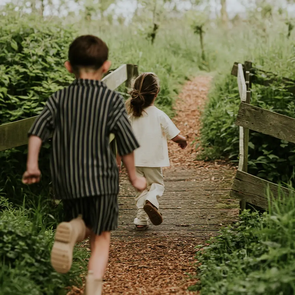 Tweedelige set (navy)