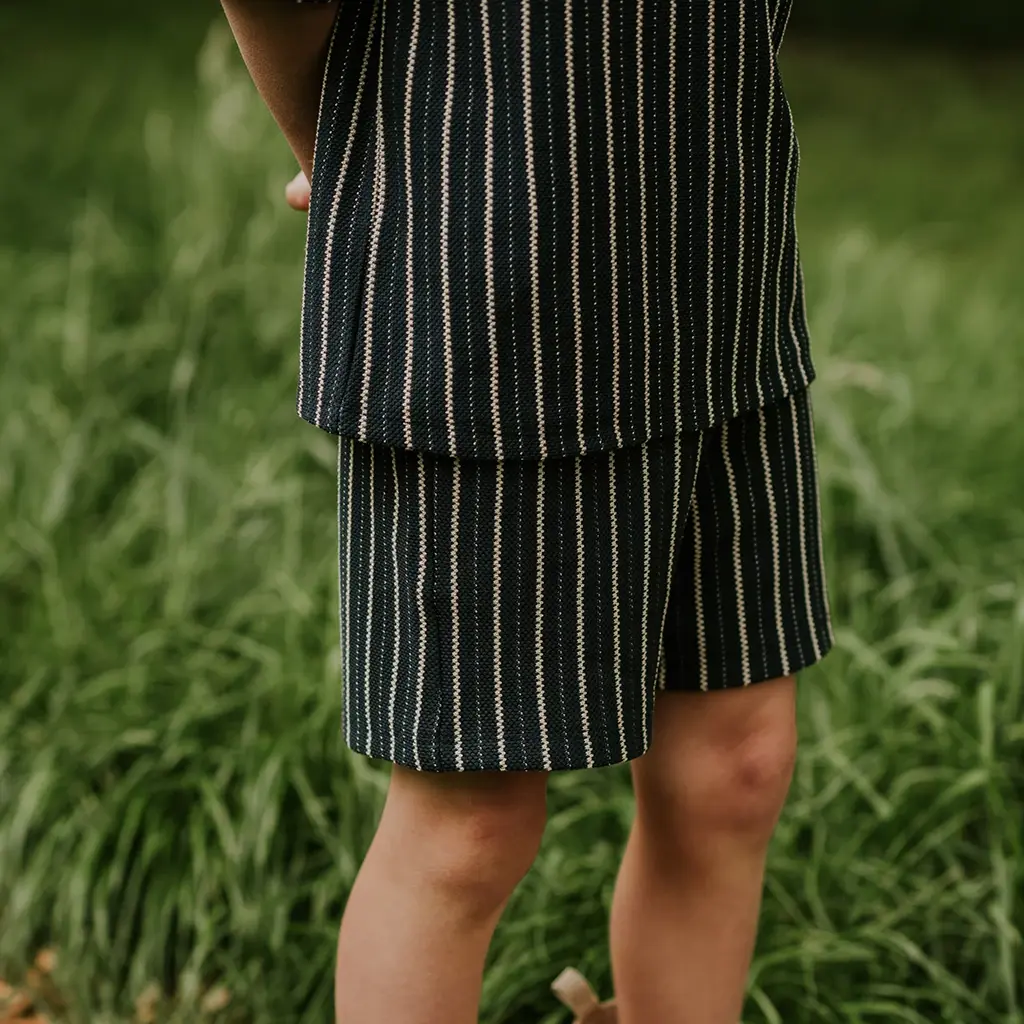 Tweedelige set (navy)