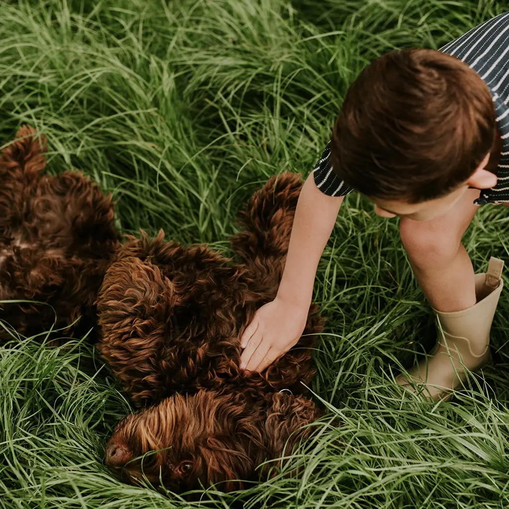 Tweedelige set (navy)