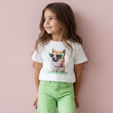 T-shirt Marley (ecru)