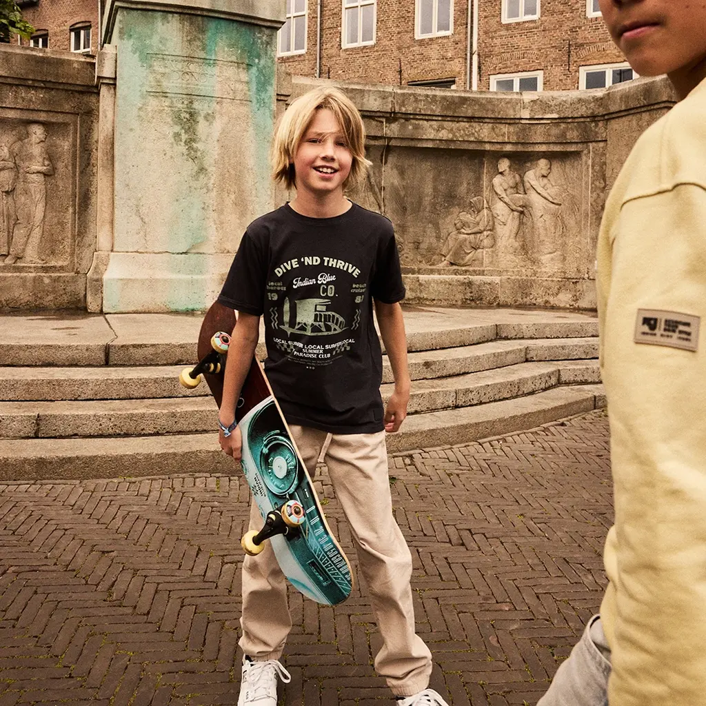 T-shirt washed (washed grey)