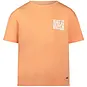 No Way Monday T-shirt backprint loose fit (faded orange)