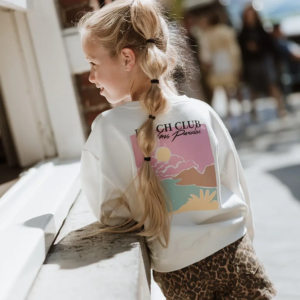 Trui backprint (off white)