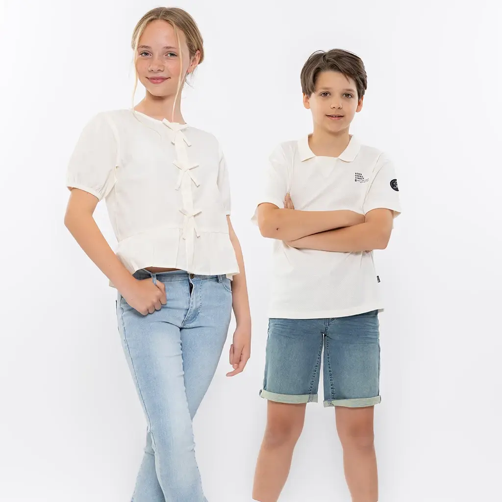 Spijkerbroek flared (blue jeans)