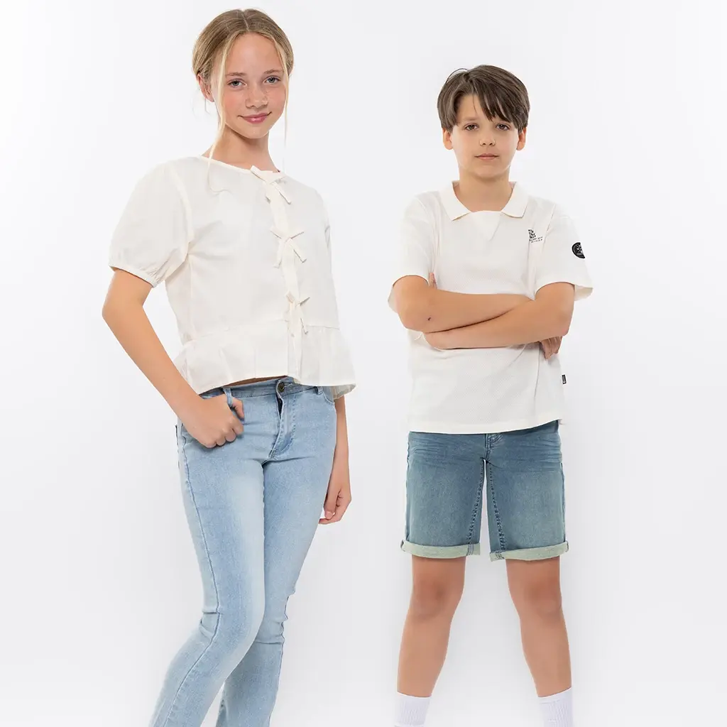 Polo loose fit (off white)