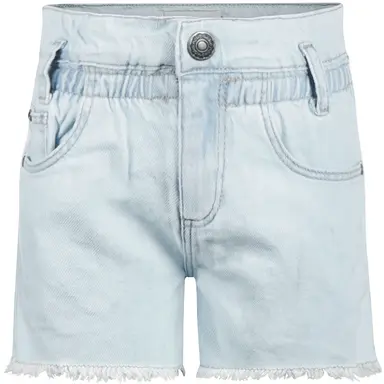Korte spijkerbroek loose fit (blue jeans)