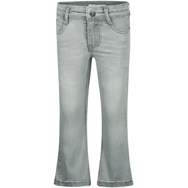 Spijkerbroek flared (grey jeans)