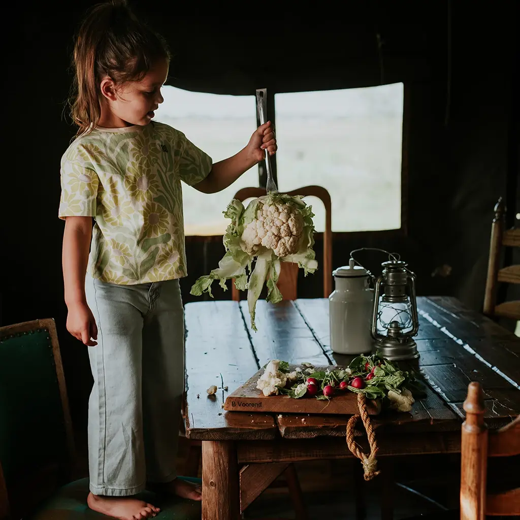 Spijkerbroek wide fit (blue jeans)