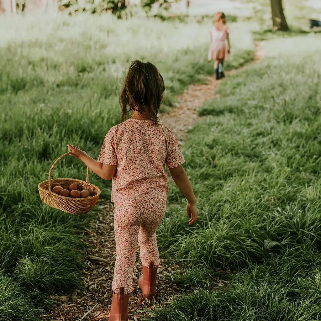 Broek/legging flared (blushed terra)