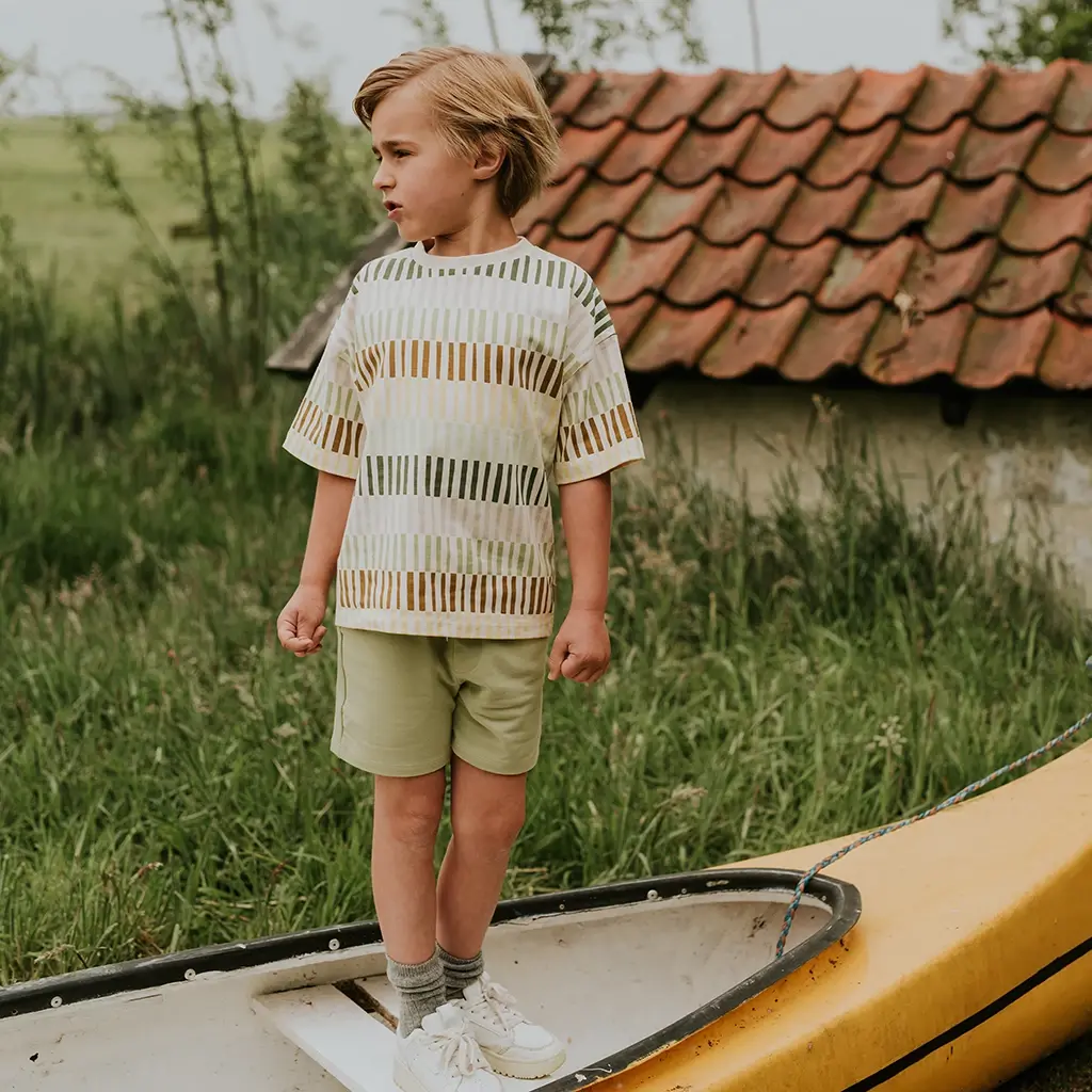 Korte broek (faded green)