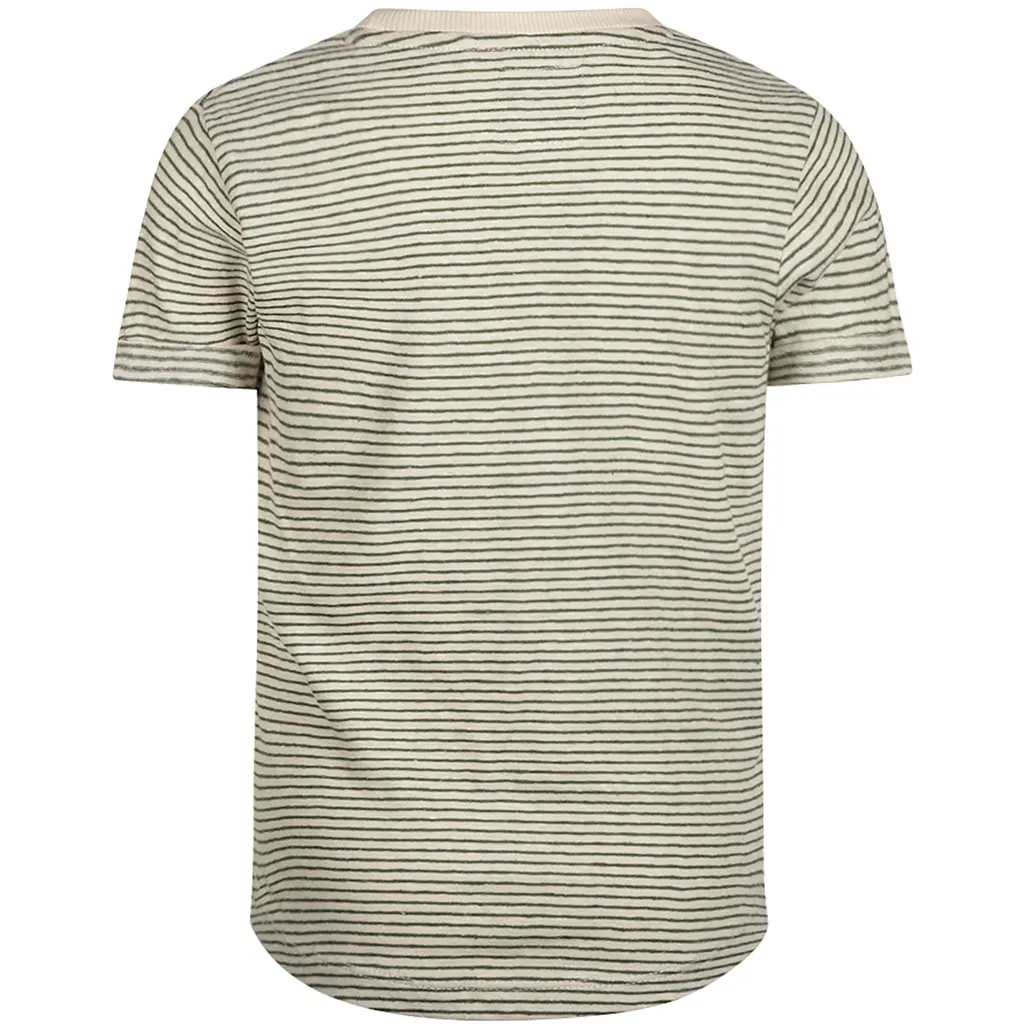 T-shirt long back (olive)