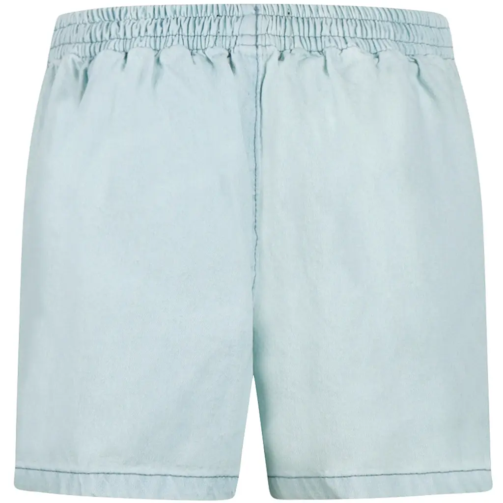 Korte spijkerbroek loose fit (blue jeans)