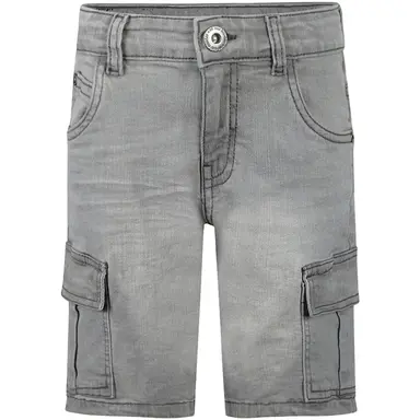 Korte spijkerbroek cargo (grey jeans)