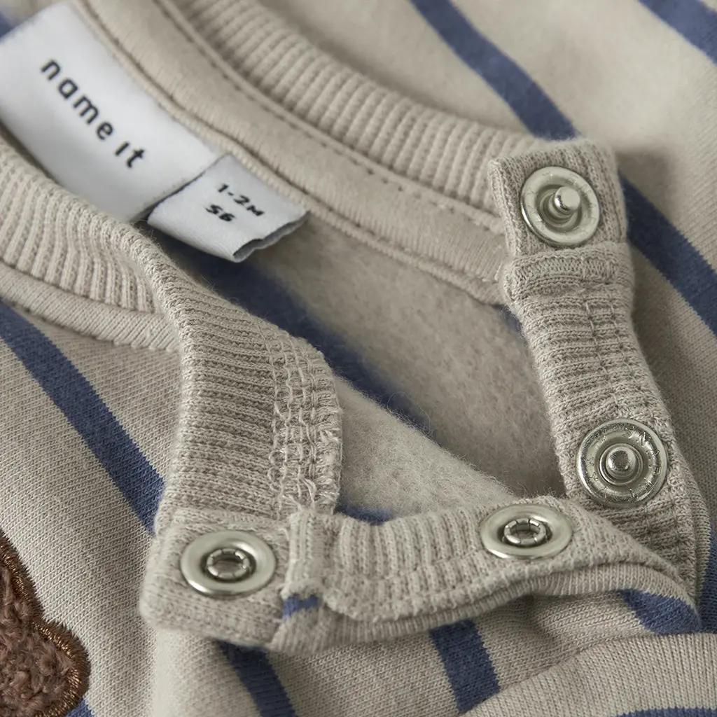 Truitje sweat Daddel (chateau gray)