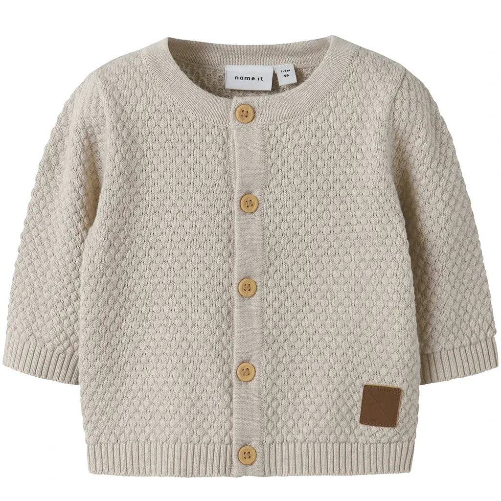 Gebreid vestje Denver (peyote melange)