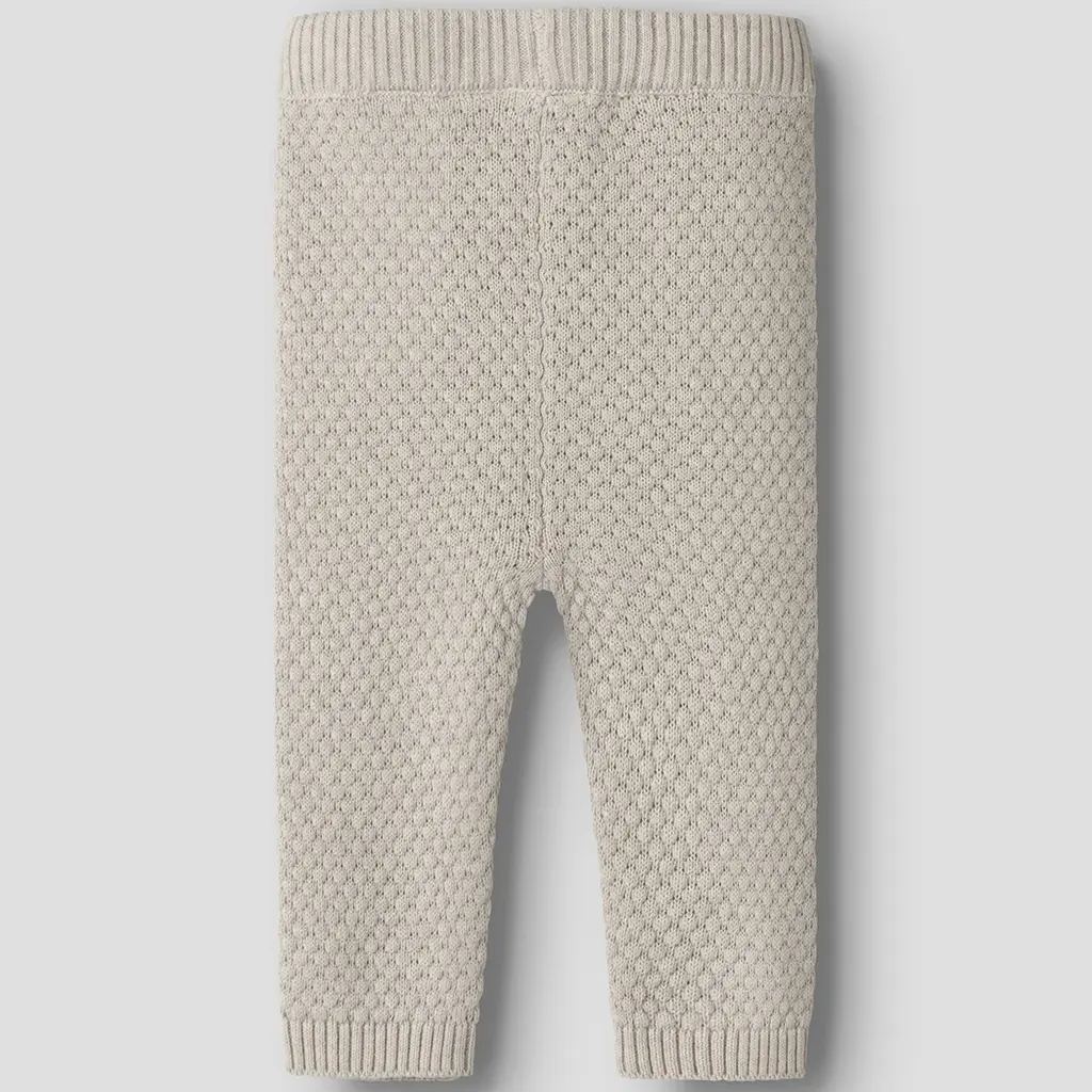 Gebreid broekje Denver (peyote melange)