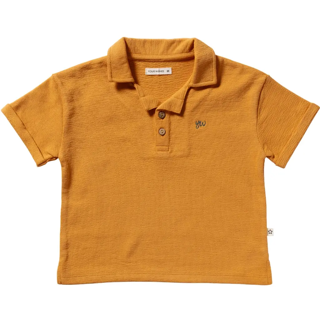 Polo Terry loose fit (butterscotch)