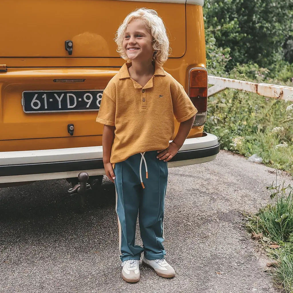 Polo Terry loose fit (butterscotch)