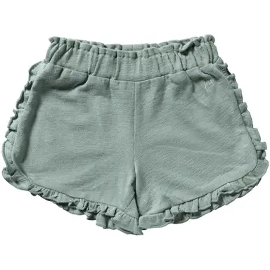 Kort broekje ruffle (ocean)