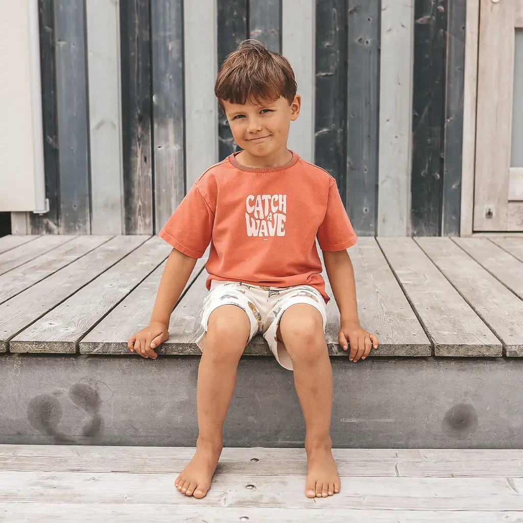 T-shirt wide fit (ginger)