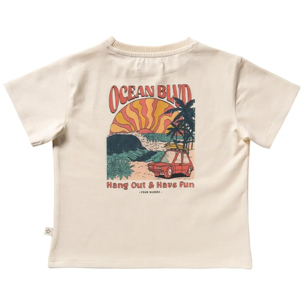 T-shirt oversized fit (white swan)