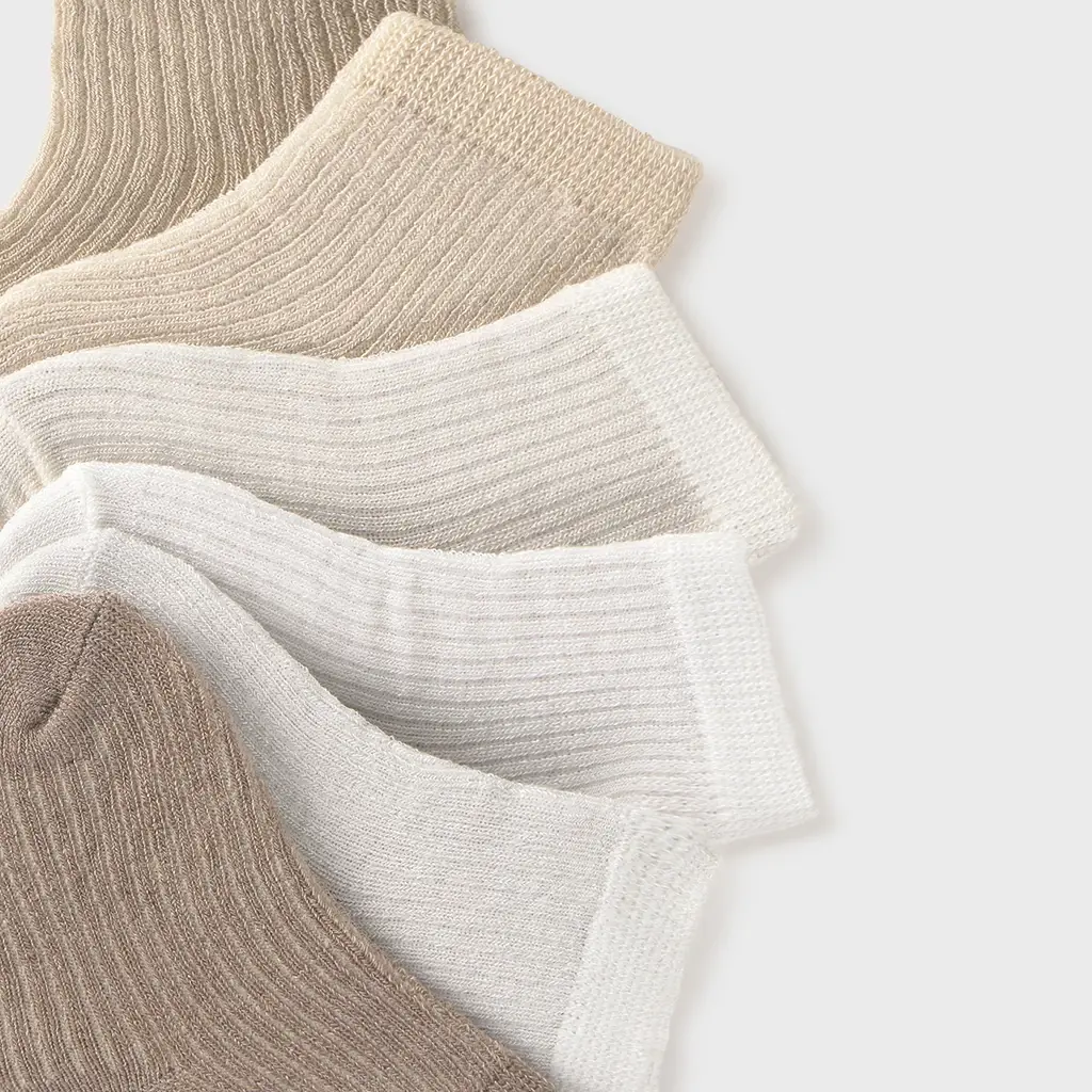 Set van 6 paar sokjes (neutrals)