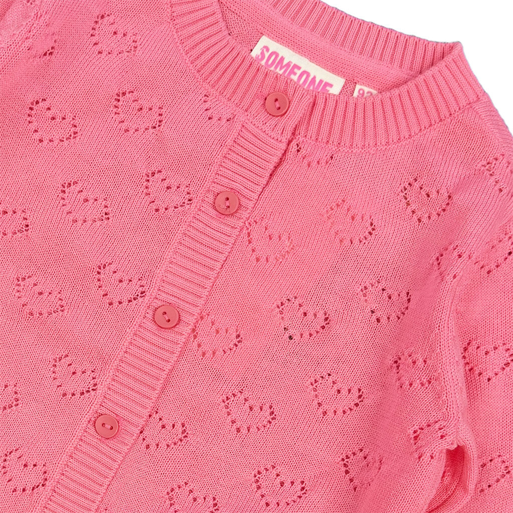 Vestje Jolien (fluo pink)