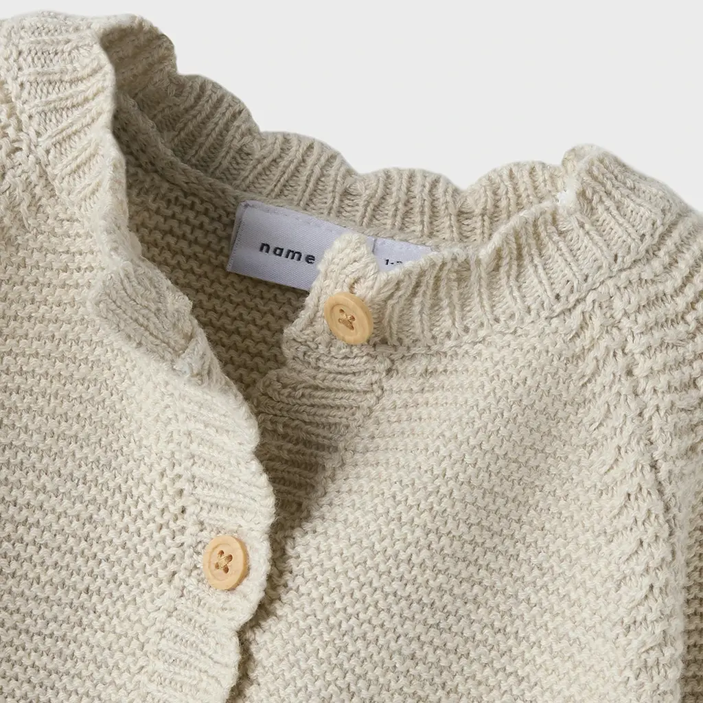 Gebreid vestje Kisille (peyote melange)