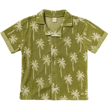 Overhemd Beach Palms (iguana)
