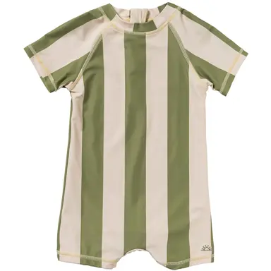 Zwempak Wide Stripe (iguana)