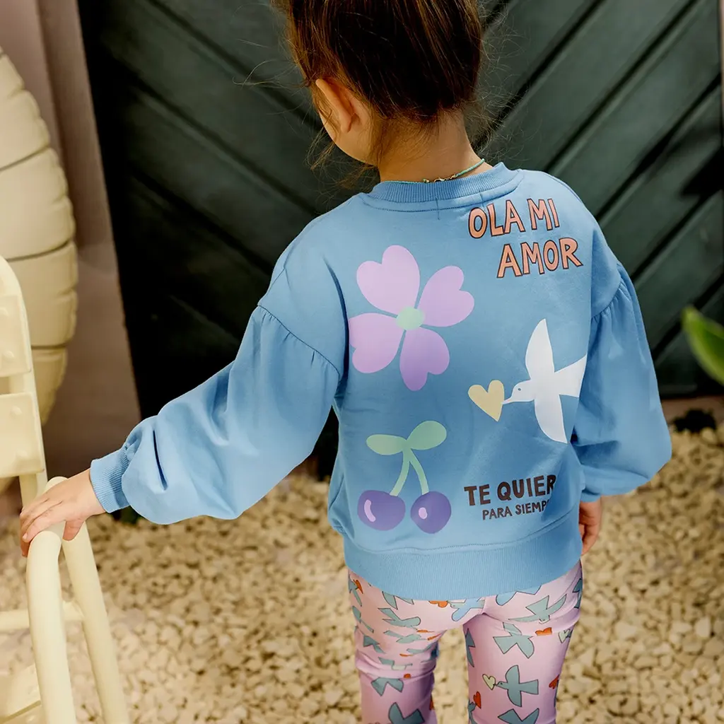 Trui sweat Jonna (surfing blue)