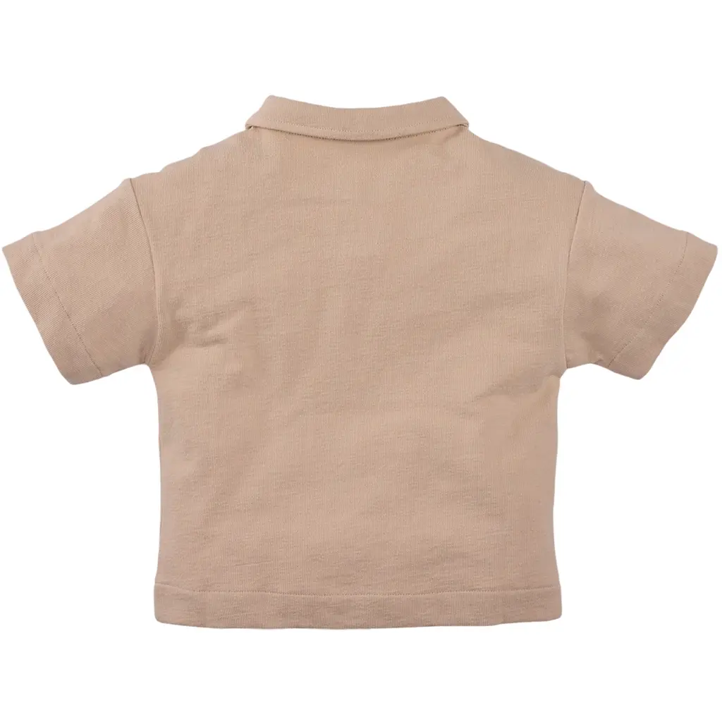 Polo strepen Quinten (nude flush)