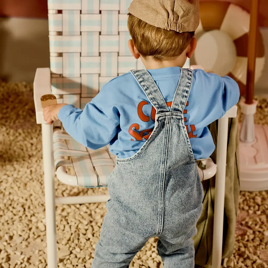 Trui sweat Gies (surfing blue)