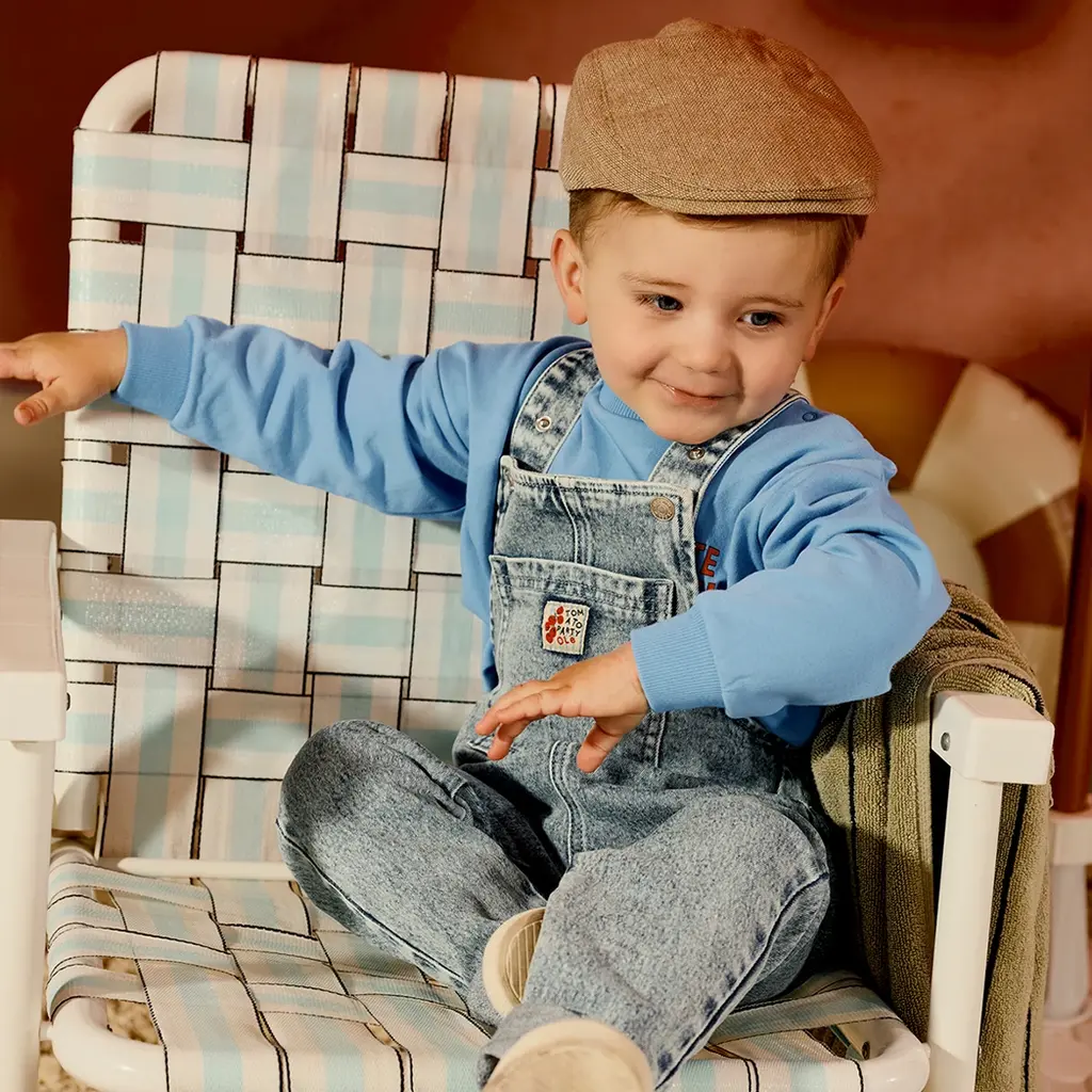 Tuinbroek jeans Aras (light bue denim)