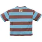 Z8 T-shirt strepen Zeyd (blush brown/surfing blue)