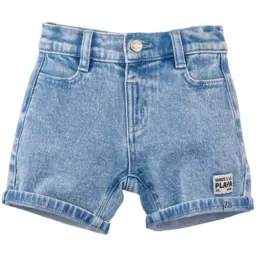 Korte spijkerbroek Timo (light blue denim)