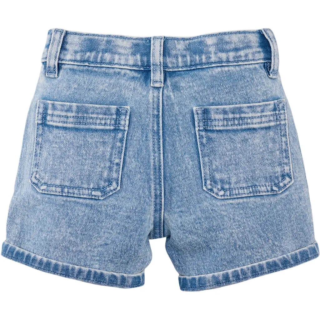 Korte spijkerbroek Timo (light blue denim)