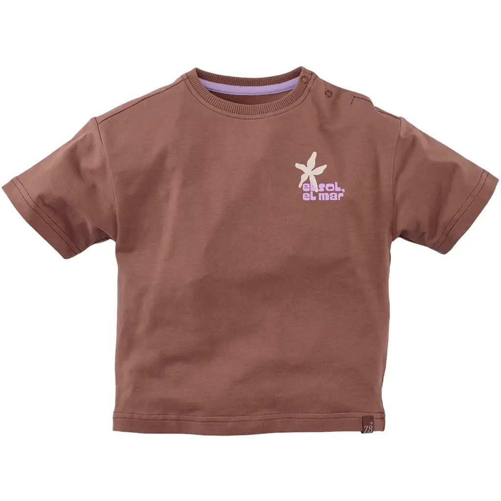 T-shirt Dez (blush brown)