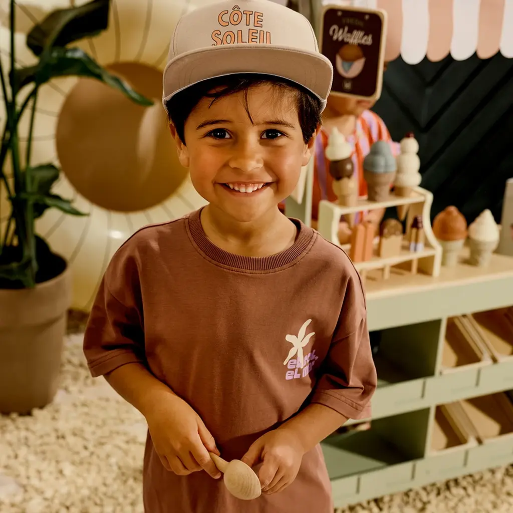 T-shirt Dez (blush brown)