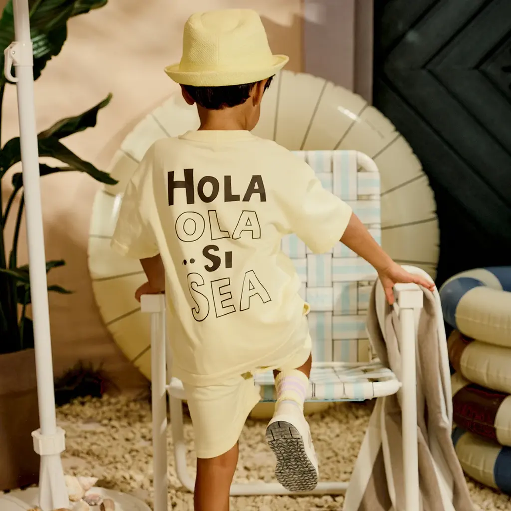 Korte broek sweat Juda (silly citron)