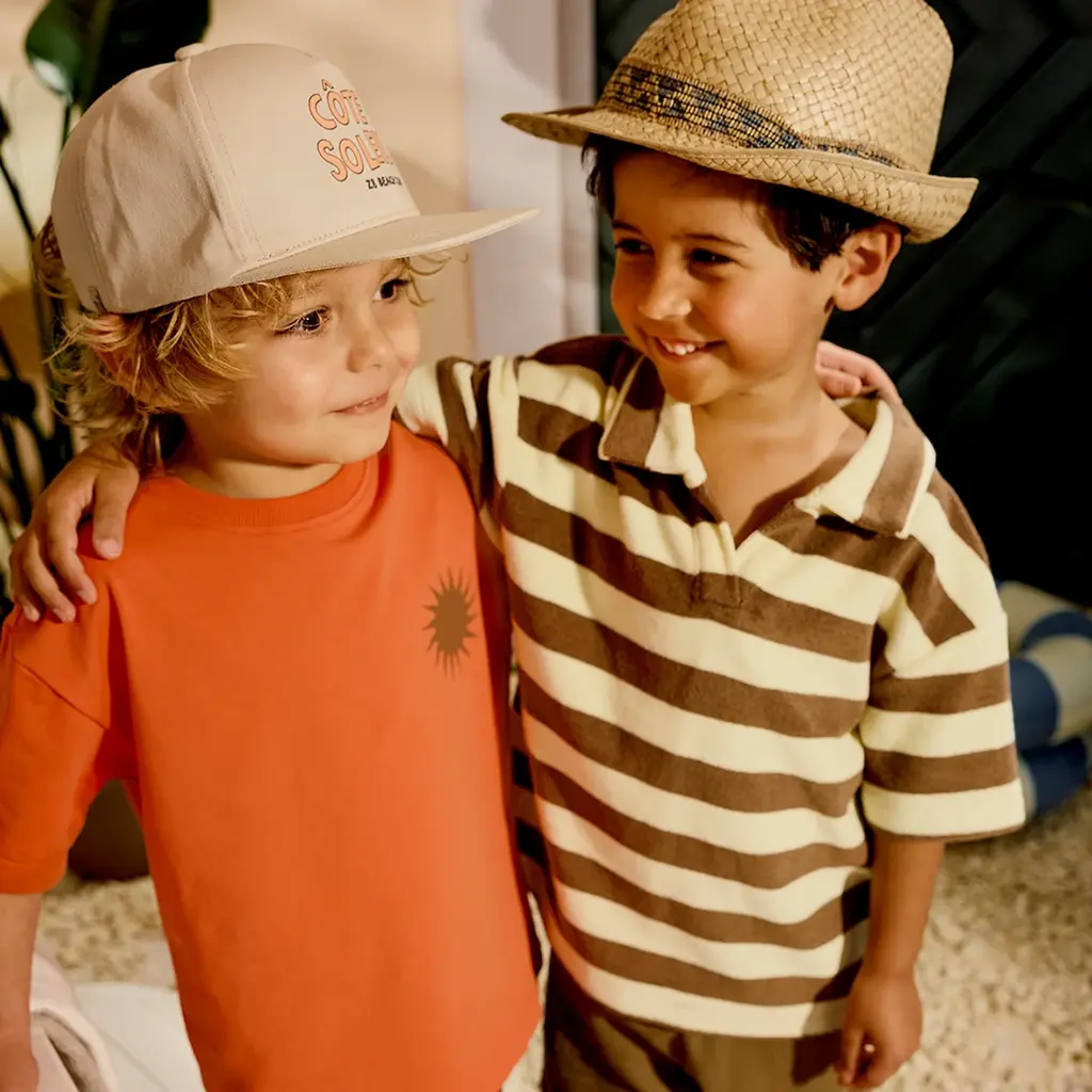 T-shirt Elias (sizzling orange)