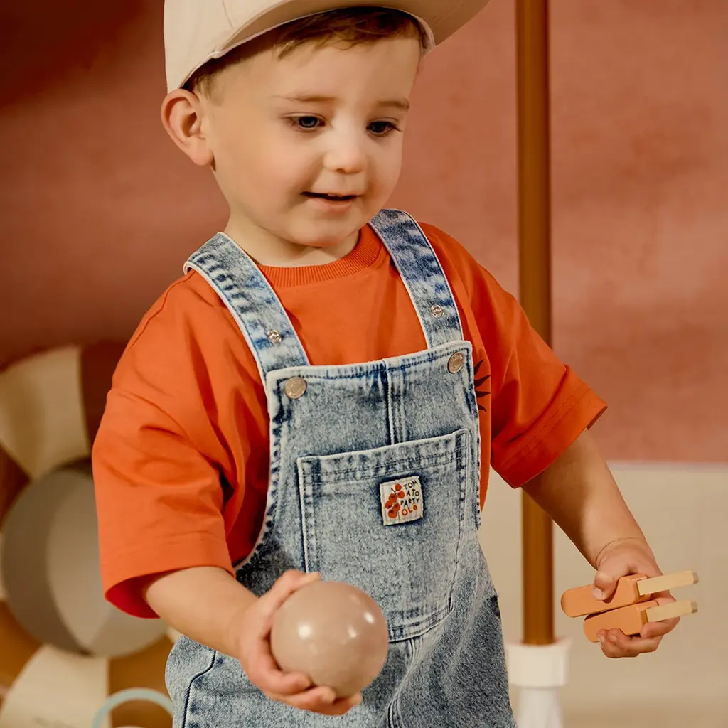 T-shirt Elias (sizzling orange)