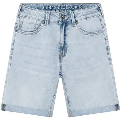 Korte spijkerbroek (light denim blue)