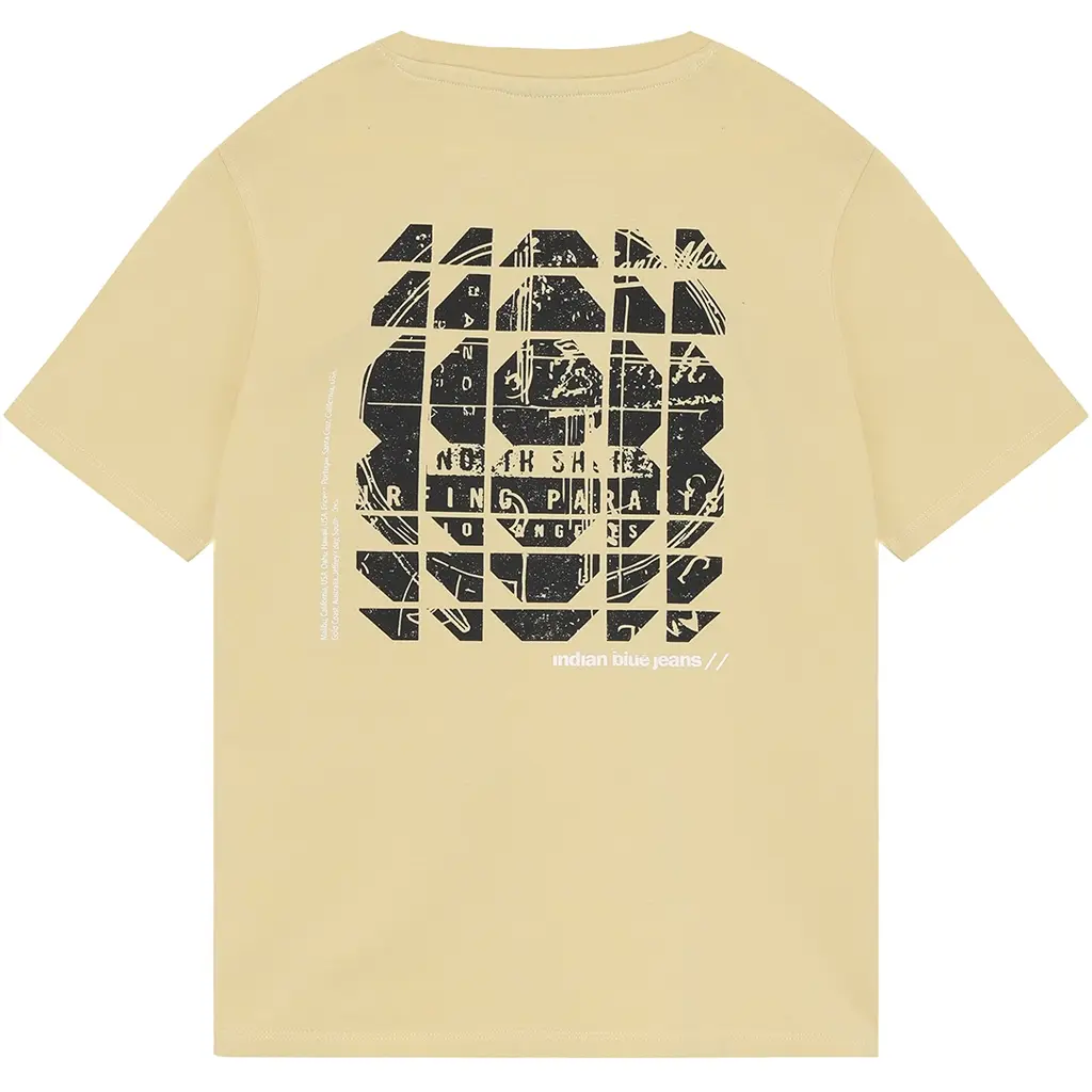 T-shirt backprint (dusty yellow)