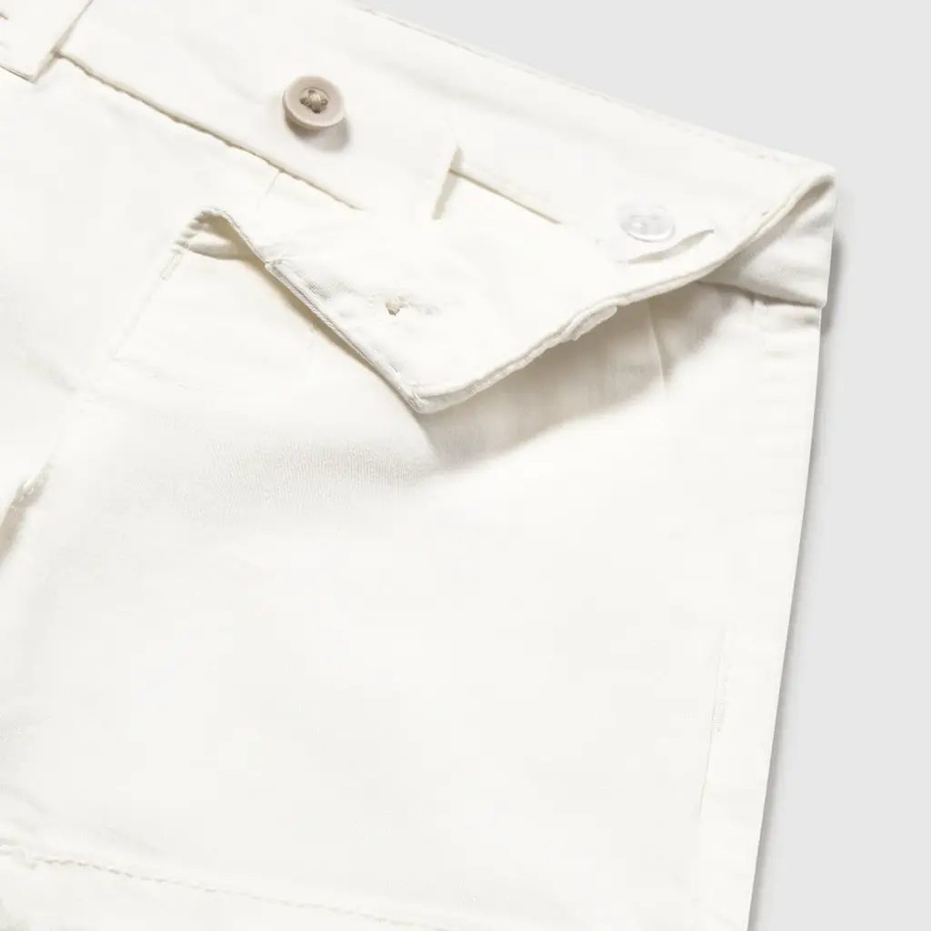 Kort broekje chino (cream)