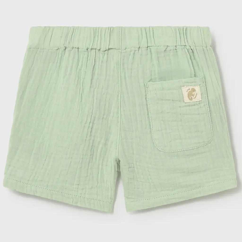 Kort broekje wide fit (matcha)