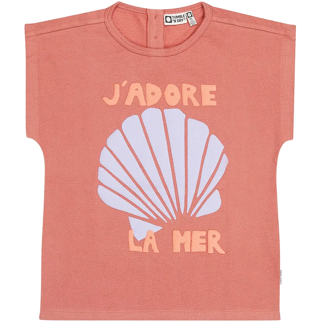 T-shirt Pesca (canyon rose)