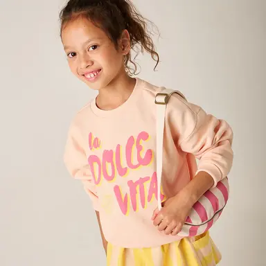 Trui Bloom (pale peach)