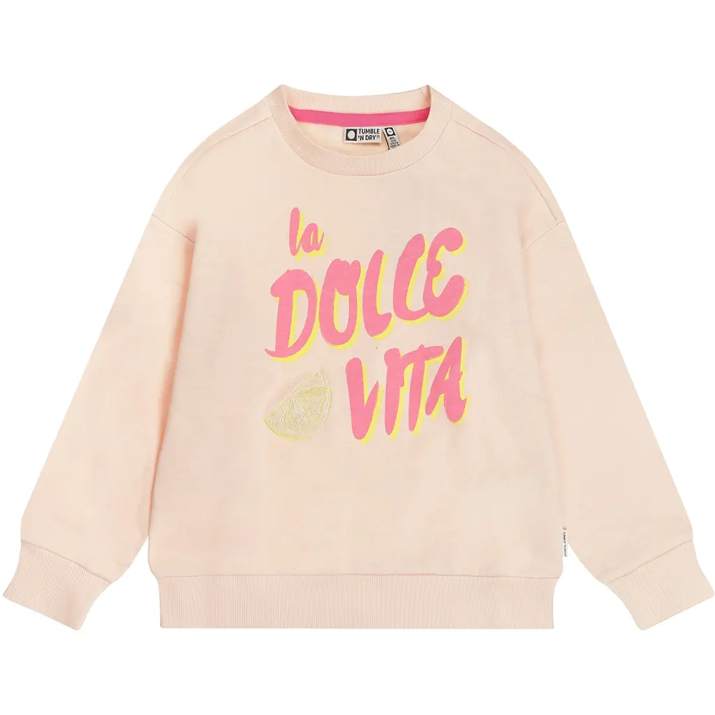 Trui Bloom (pale peach)